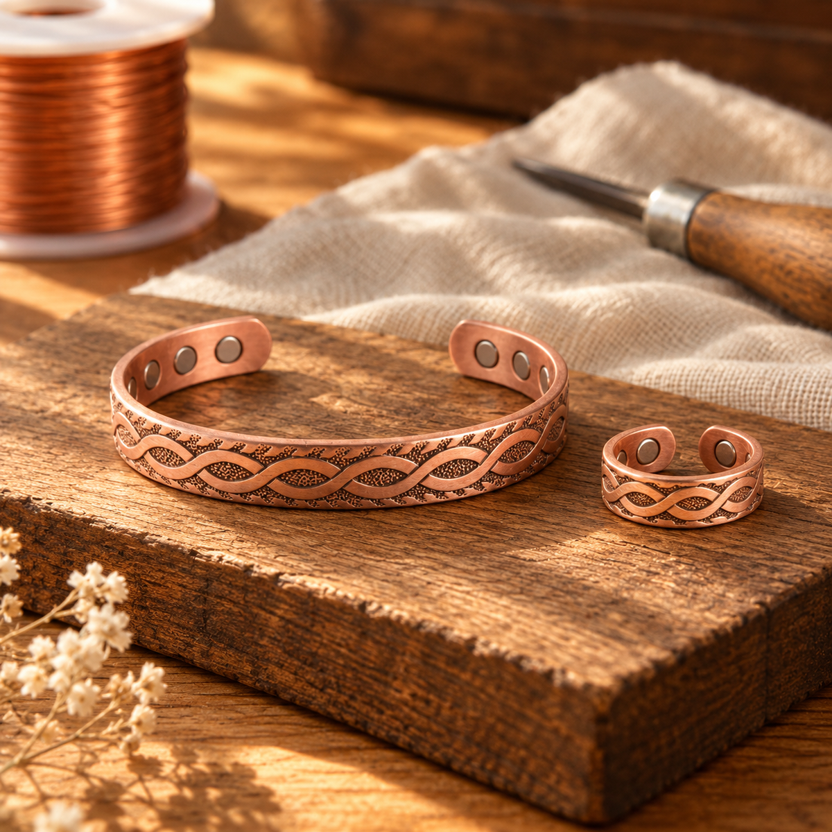 Zestaw Knot Copper